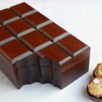 „Harapnivaló” csoki doboz / „Bitten chocolate bar” wooden box