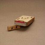 Fa névjegykártya tartó/wooden business card holder
