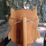 Gyerek szemüvegtartó fából bagoly/wooden glasses holder for child, children owl