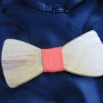 Csokornyakkendő akácfából/bow-tie made of wattle
