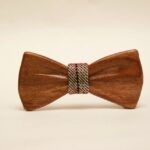 Tömör csokornyakkendő/bow-tie from solid walnut