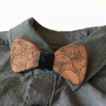 Fa csokornyakkendő gyerek lézergravírozott/wooden bowtie kid laser engraved