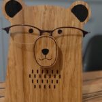 Medve_szemüvegtartó / Bear glasses stand