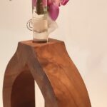 Diofa vaza_Walnut wooden vase_5